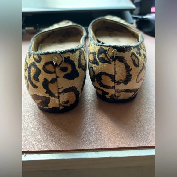 Sam Edelman Rae Leopard Print Point Flat size 9.5 - Picture 7 of 15